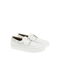Mocassins Fogar en cuir lisse - Blanc