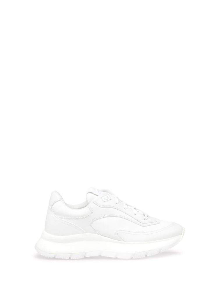 Baskets 24 en cuir lisse - Blanc