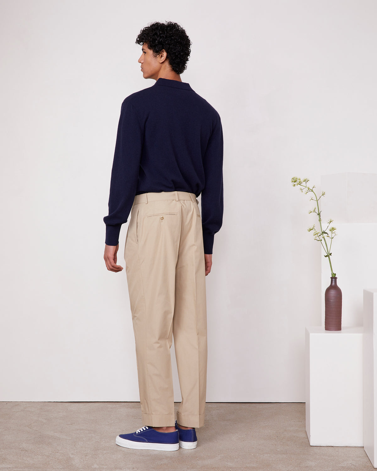 Pull Simone en cachemire - Navy ink