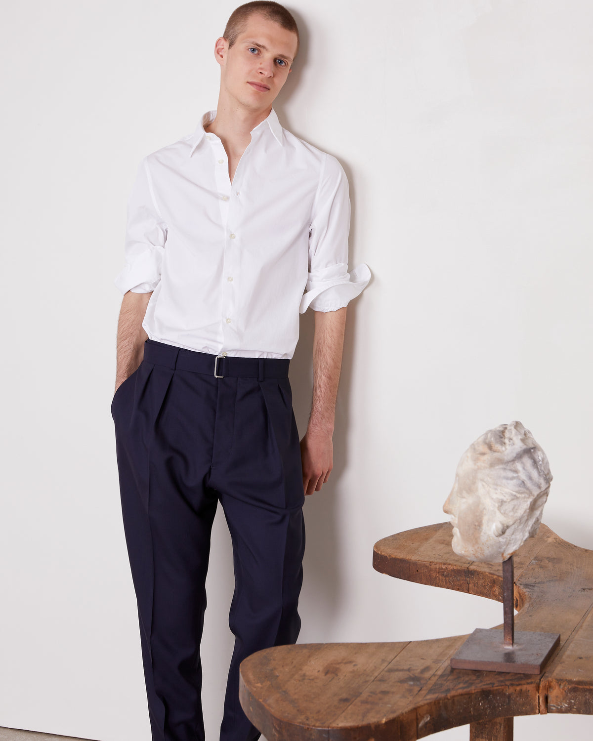 Chemise Eloi en coton - White
