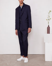 220 // Veste Kent en laine - Dark navy