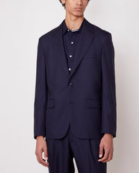 220 // Veste Kent en laine - Dark navy