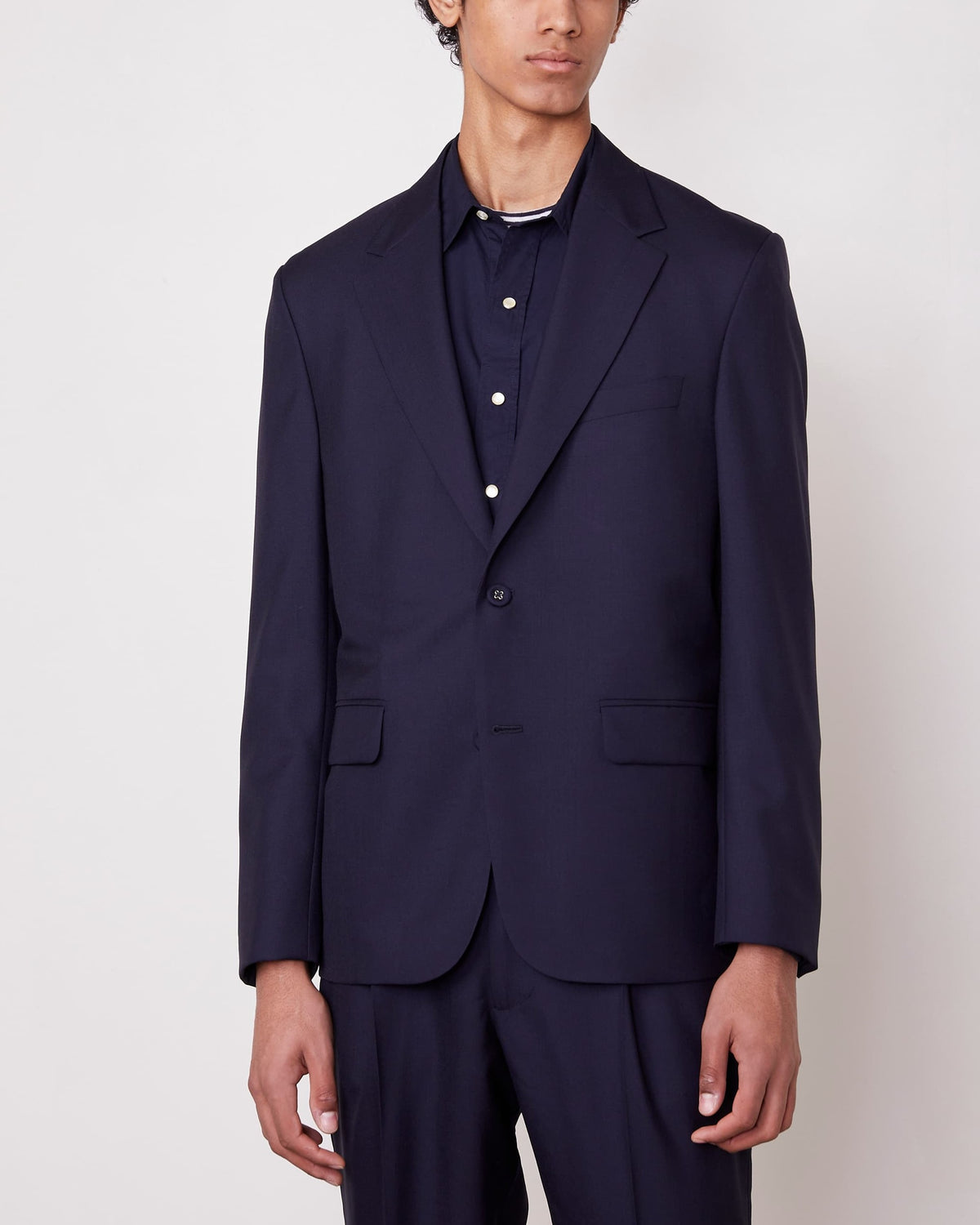 220 // Veste Kent en laine - Dark navy