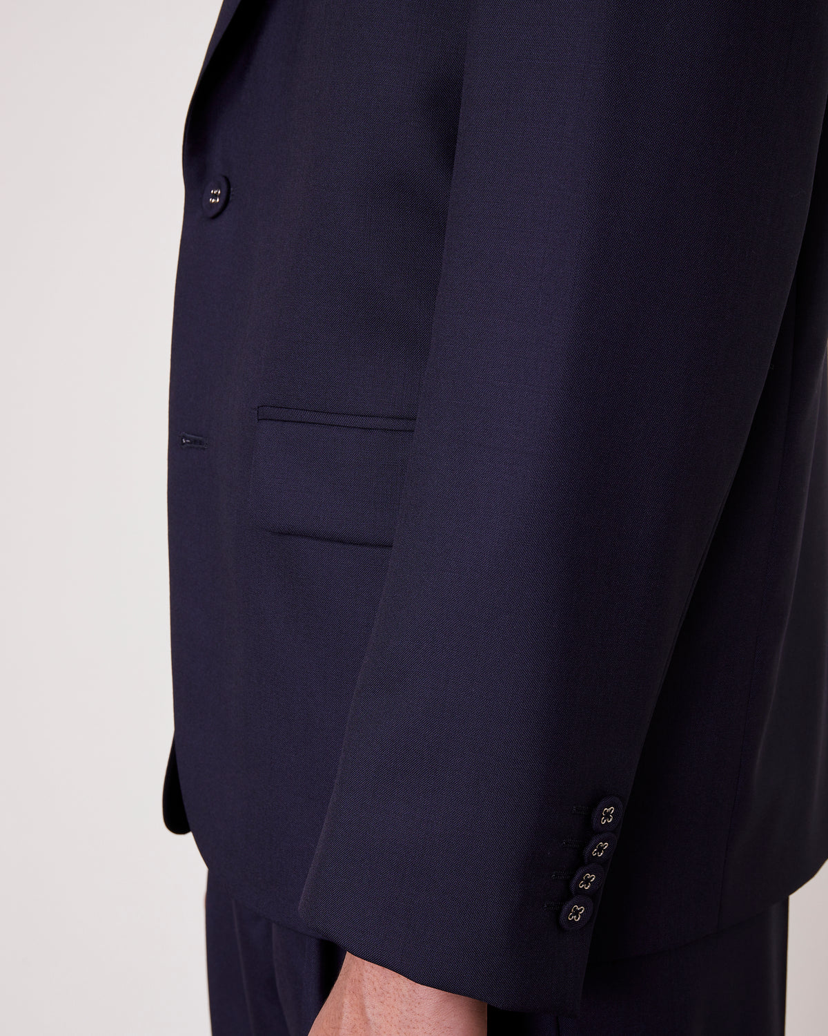 220 // Veste Kent en laine - Dark navy