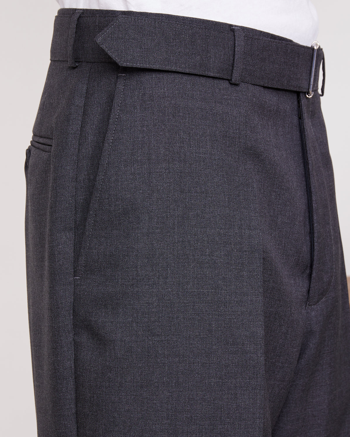 Pantalon Nash en laine - Dark grey