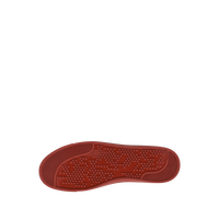 Sneakers Low Top en cuir grainé - Rouge