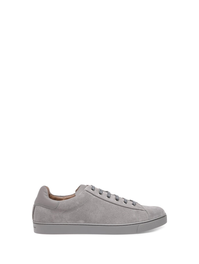 Sneakers Low Top en daim - Gris