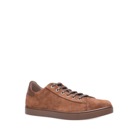 Baskets Low Top en daim - Marron