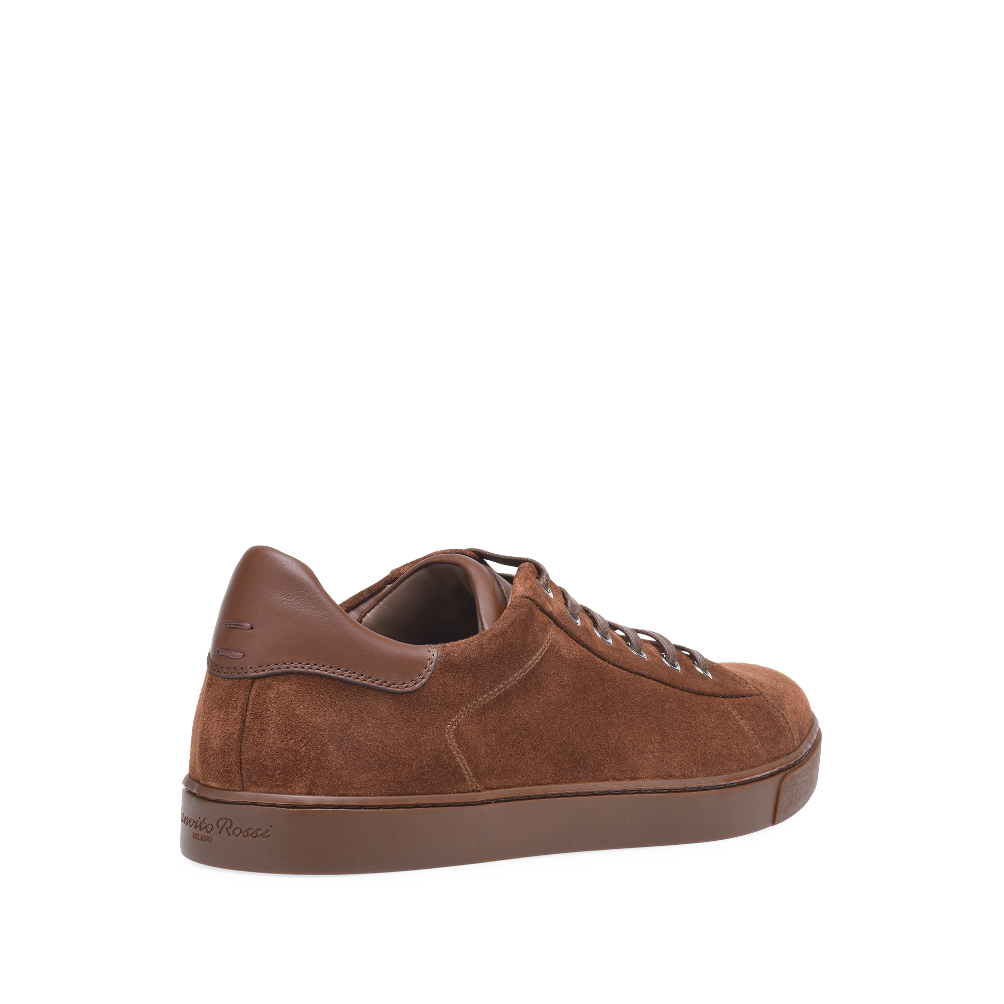 Baskets Low Top en daim - Marron