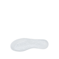 Sneakers Low Top en cuir grainé - Blanc