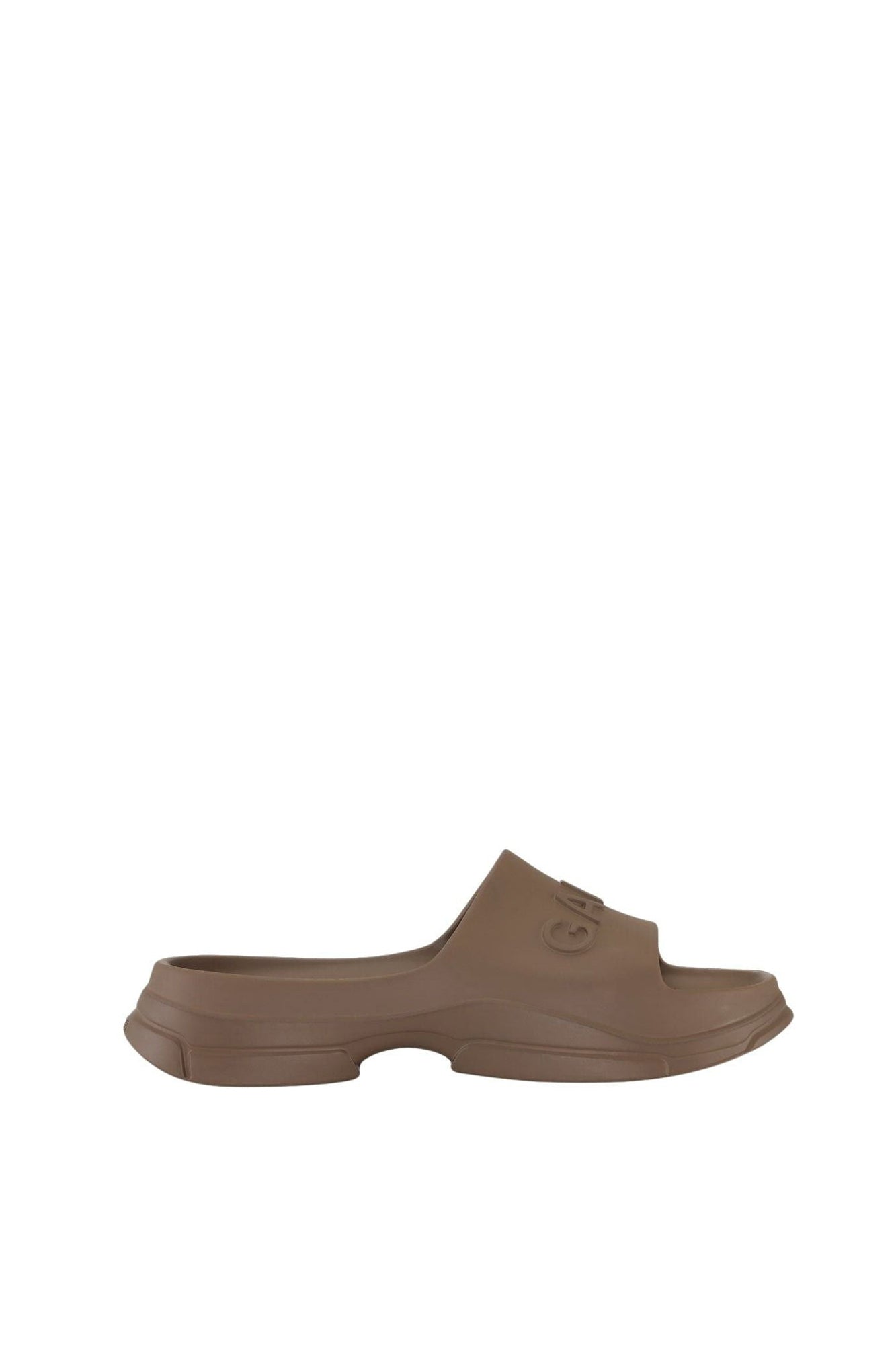 Mules avec logo embossé - Shitake