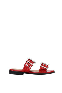 Sandales à brides - Racing Red