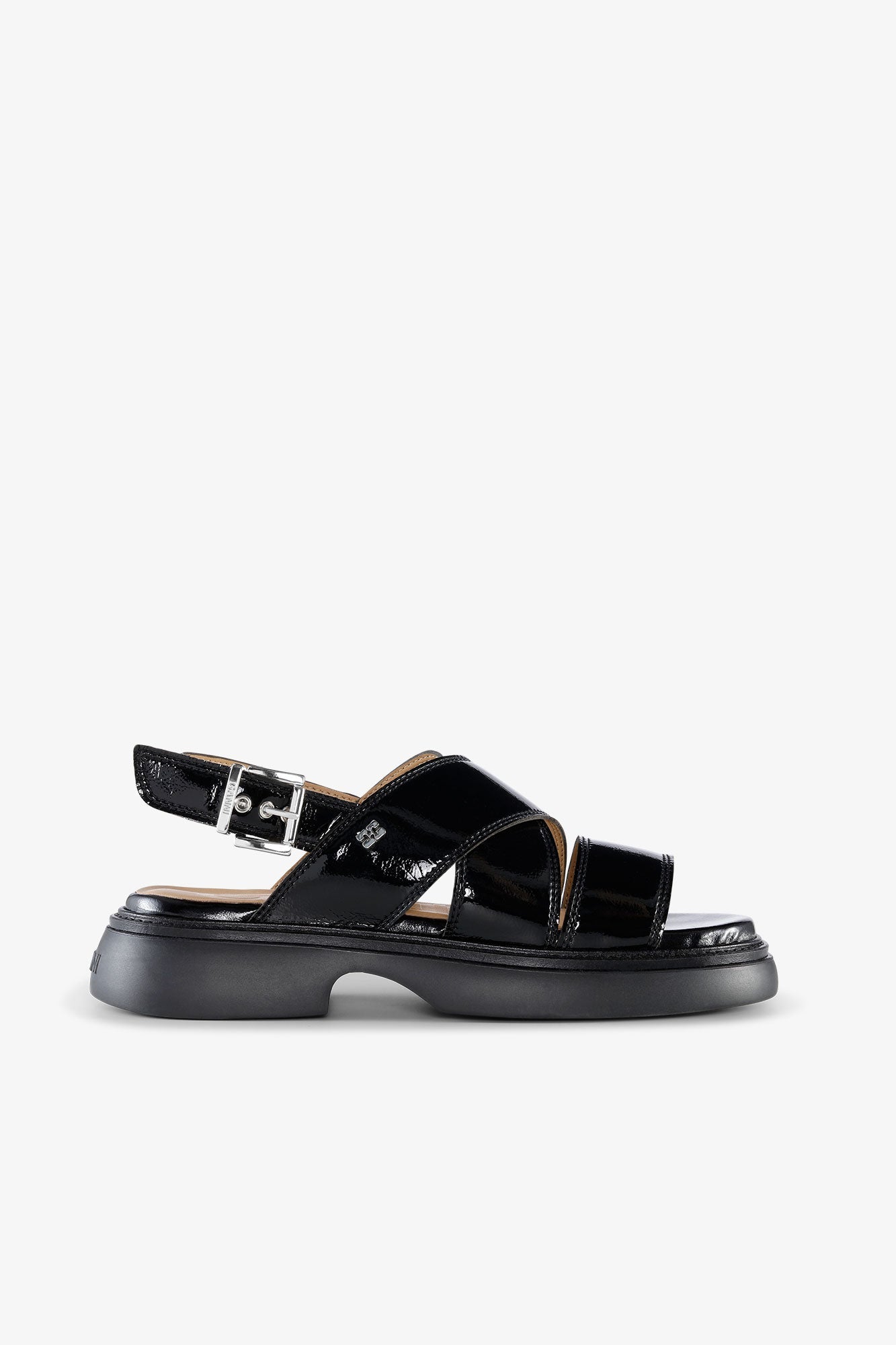 Sandales à brides croisées - Black
