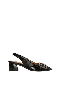 Slingback à boucles - Black