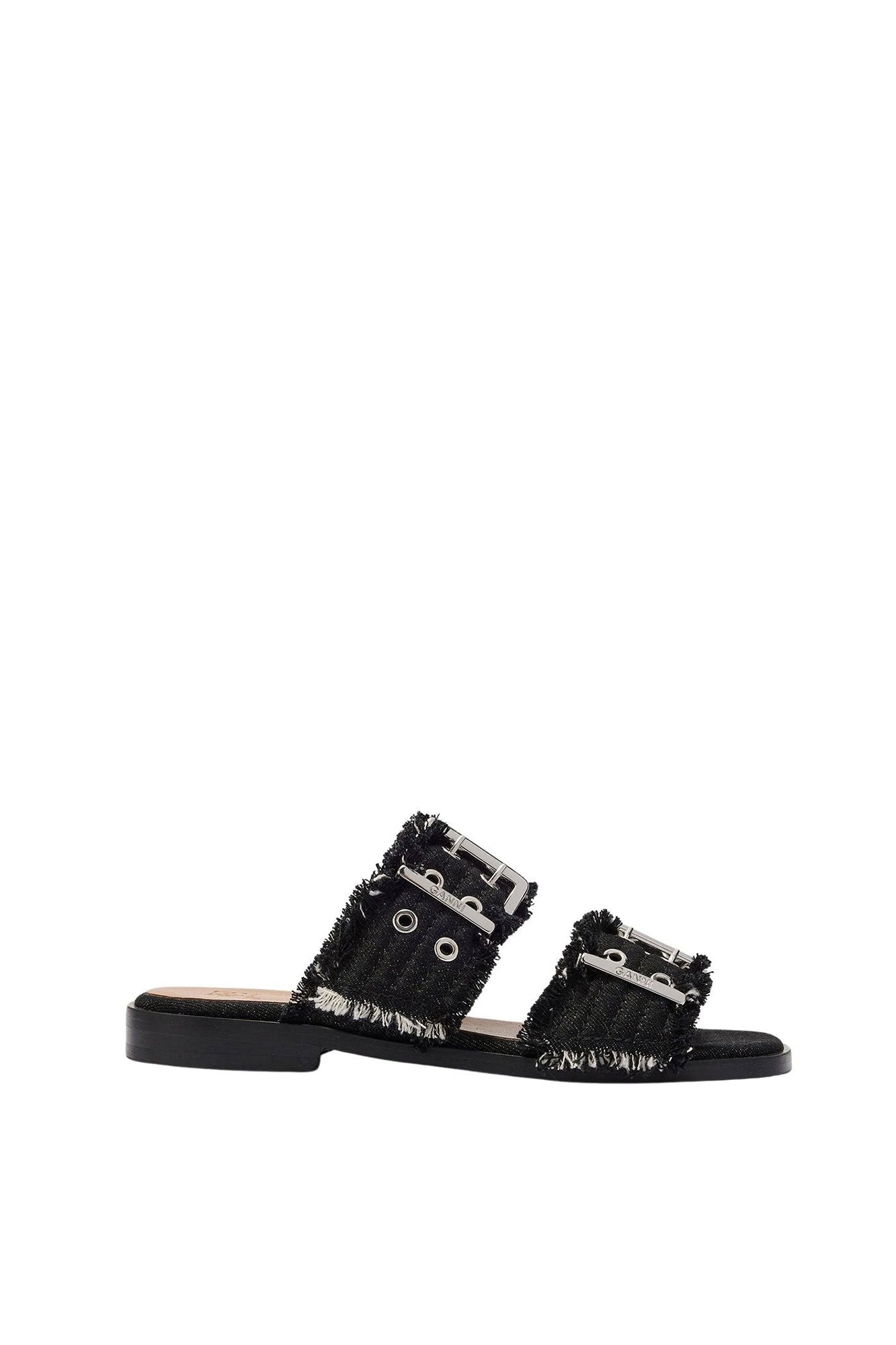 Sandales à deux brides et boucles - Black