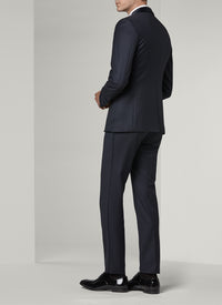 Smoking 3 pièces en laine - Bleu Marine