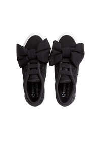 Black / 2750 COTTON BOW LOW CUT