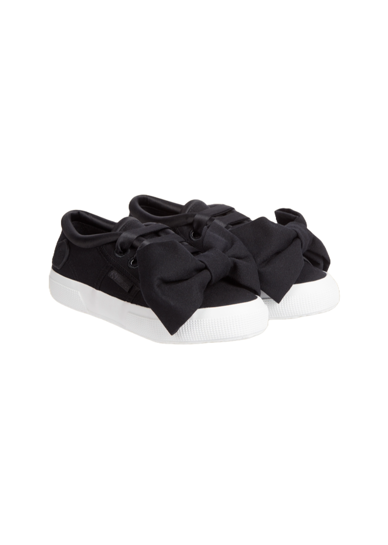 Black / 2750 COTTON BOW LOW CUT