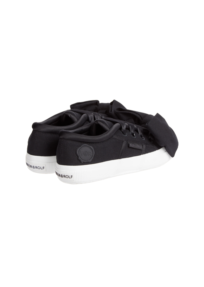 Black / 2750 COTTON BOW LOW CUT