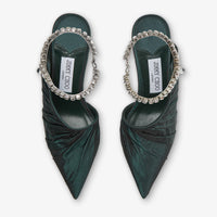 Sadia 95 taffeta pumps - Dark Green