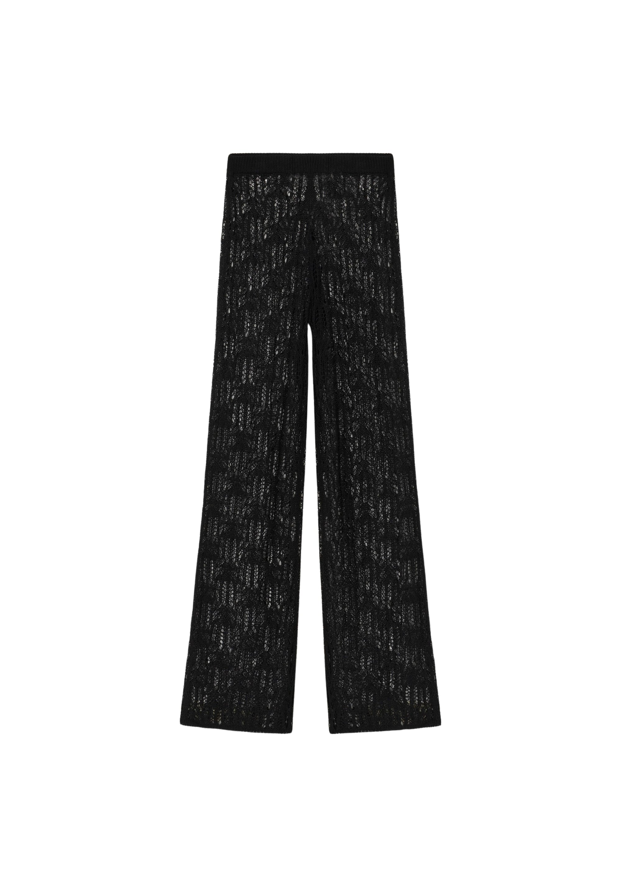 Pantalon Sadler en maille - Black