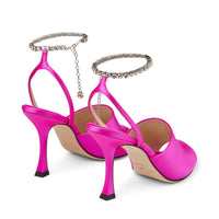 Sandales Sae 90 - Fuchsia & Crystal Honey