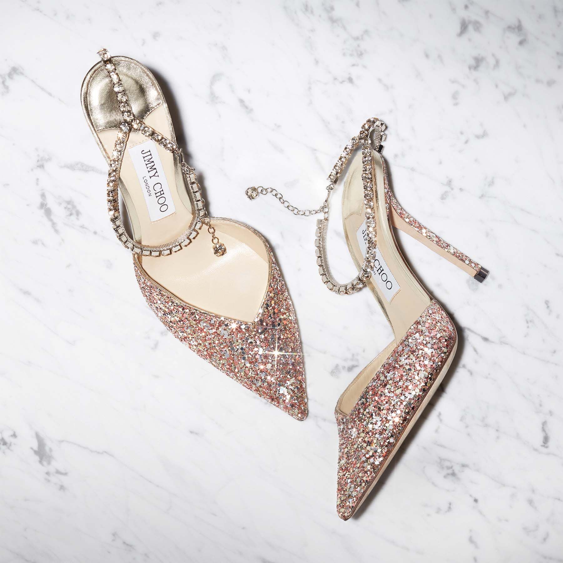 ZNO STOCK 0 / Reco 280 ROSE MIX/CRYSTAL HONEY Shoe SAEDA 100