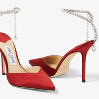 ZNO STOCK 0 / Reco 280 ROYAL RED/CRYSTAL Shoe SAEDA 100
