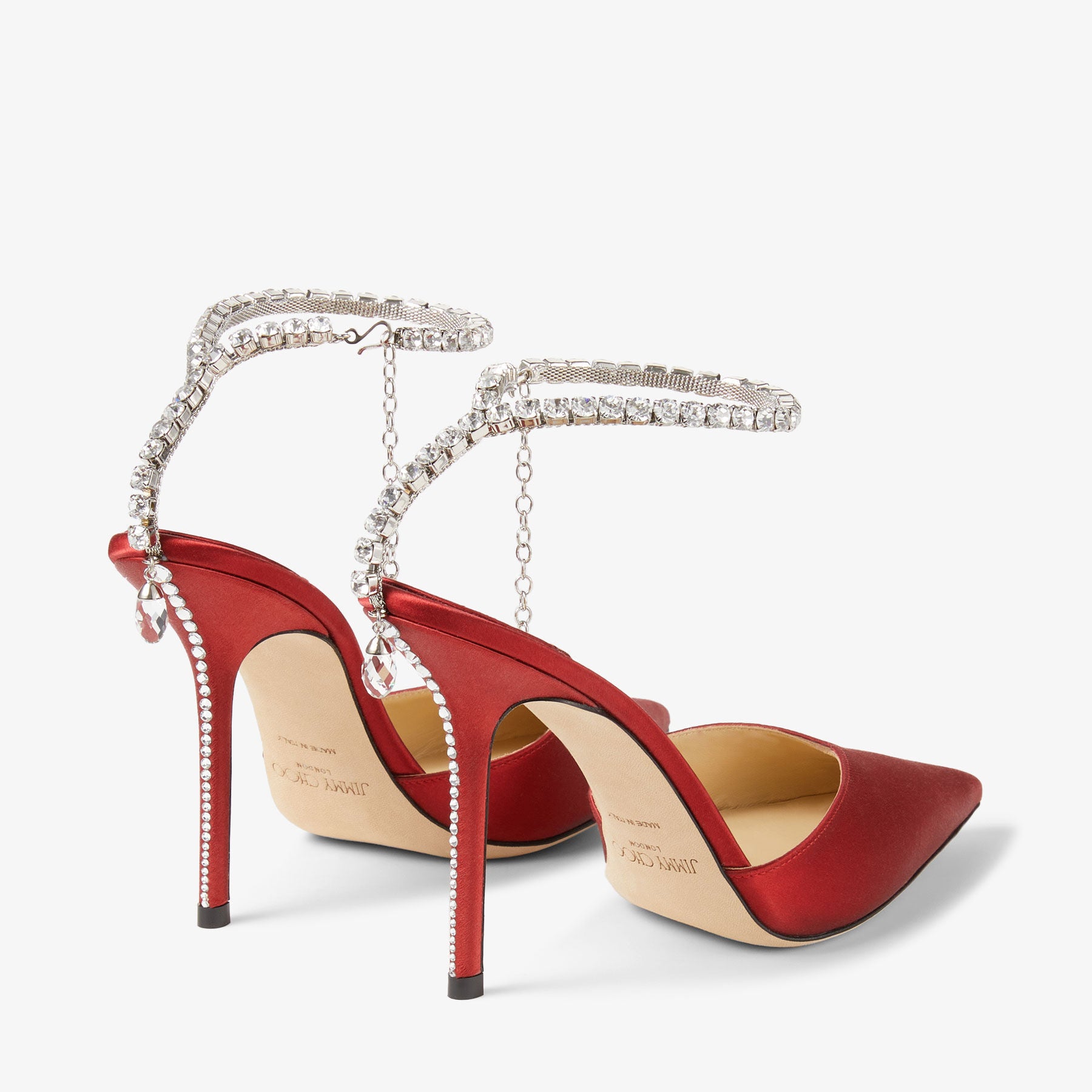 ZNO STOCK 0 / Reco 280 ROYAL RED/CRYSTAL Shoe SAEDA 100