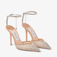 ZNO STOCK 0 / Reco 200 CHAMPAGNE/CRYSTAL Shoe SAEDA 100