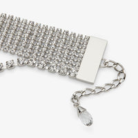 ZNO STOCK 0 / Reco 80 SILVER/CRYSTAL Bracelet SAEDA BRACELET