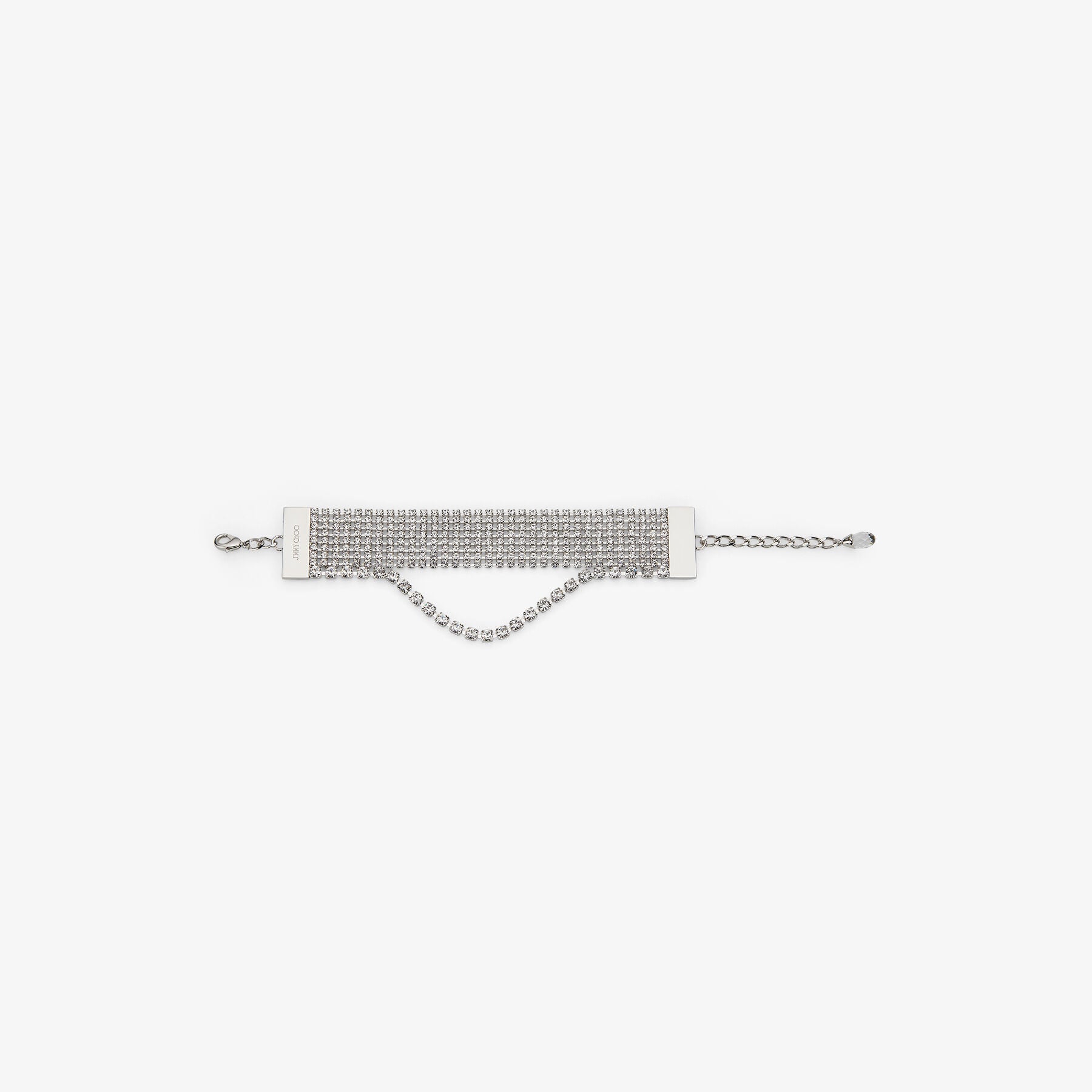 ZNO STOCK 0 / Reco 80 SILVER/CRYSTAL Bracelet SAEDA BRACELET