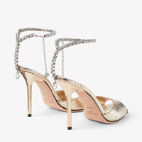 ZNO STOCK 0 / Reco 280 CHAMPAGNE/CRYSTAL Sandal SAEDA SANDAL 100