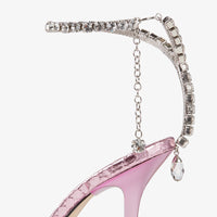 ZNO STOCK 0 / Reco 280 LIGHT CANDY PINK/CRYSTAL Sandal SAEDA SANDAL 100