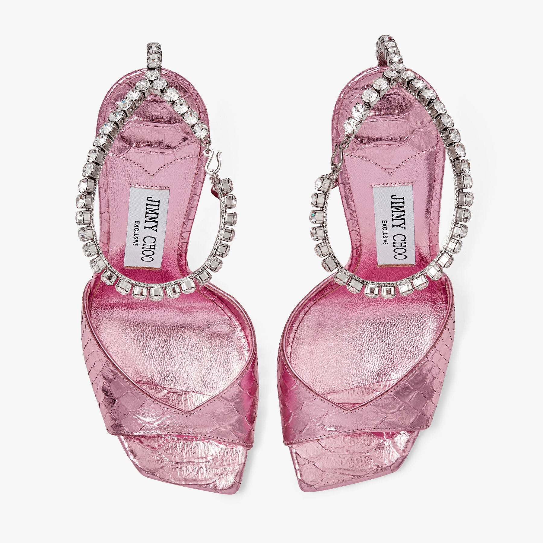 ZNO STOCK 0 / Reco 280 LIGHT CANDY PINK/CRYSTAL Sandal SAEDA SANDAL 100