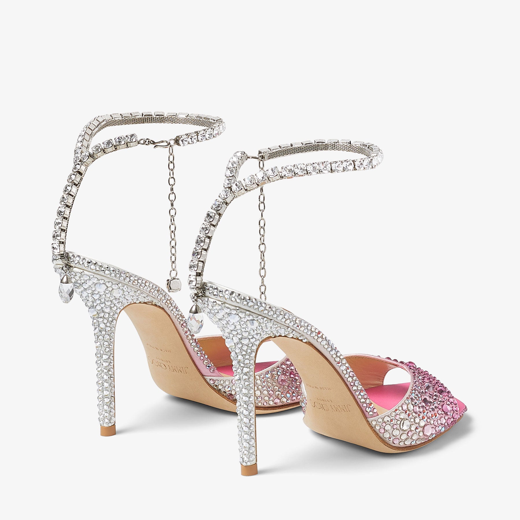 ZNO STOCK 0 / Reco 280 CANDY PINK/SILVER Sandal SAEDA SANDAL 100