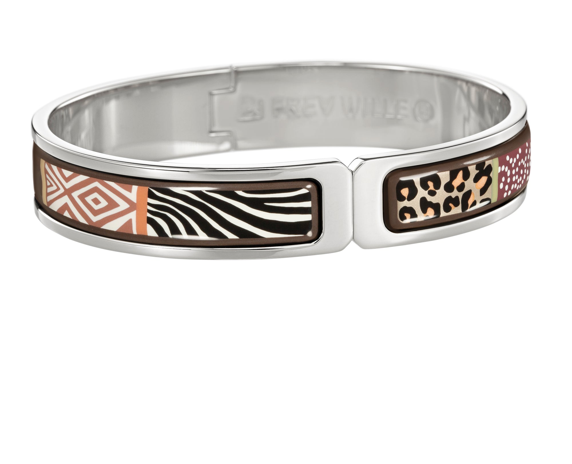 Bracelet Ballerina en émail et plaqué au rhodium - Multicolore