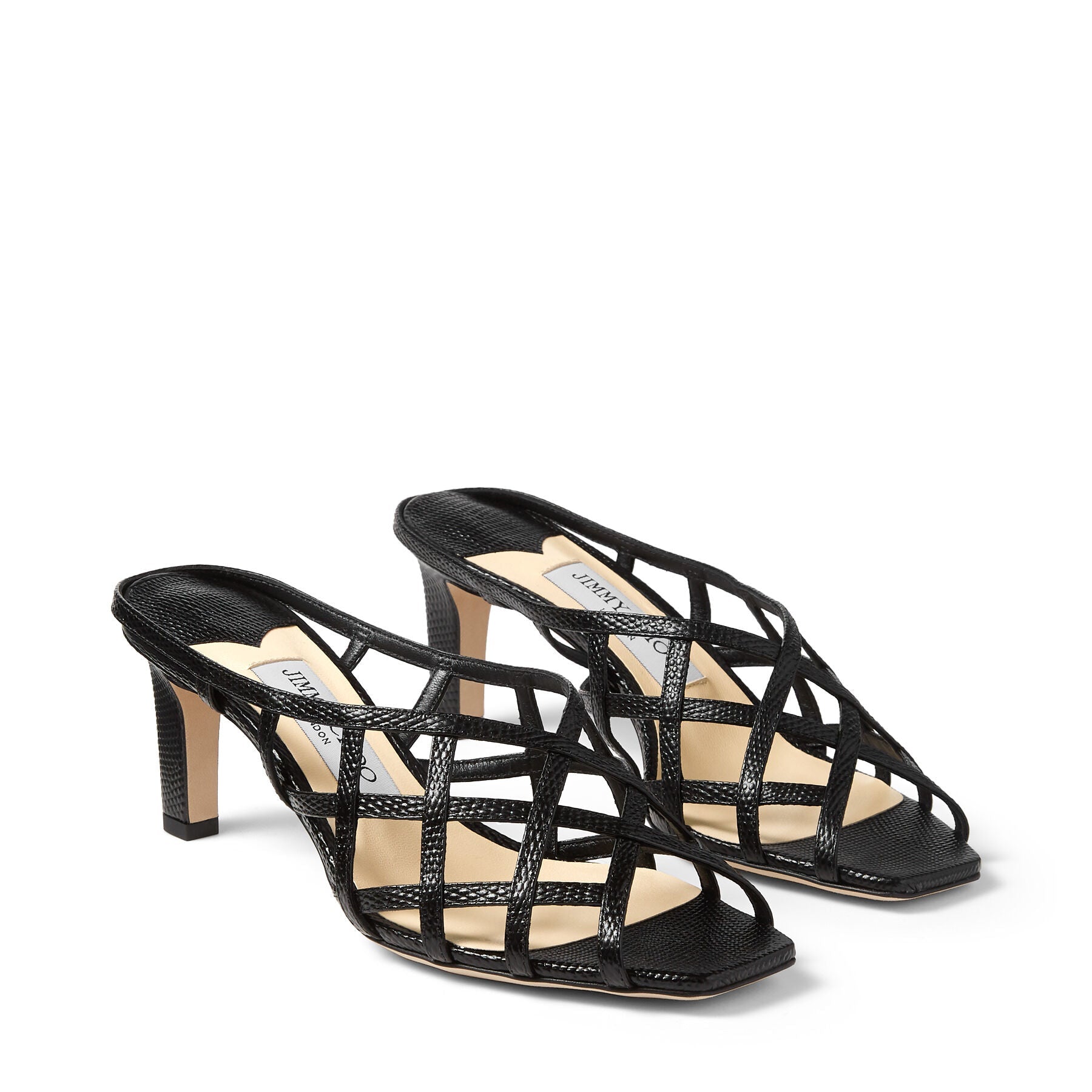 Mules Sai 65 en cuir - Black