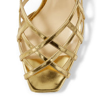 Mules Sai 65 en cuir - Gold