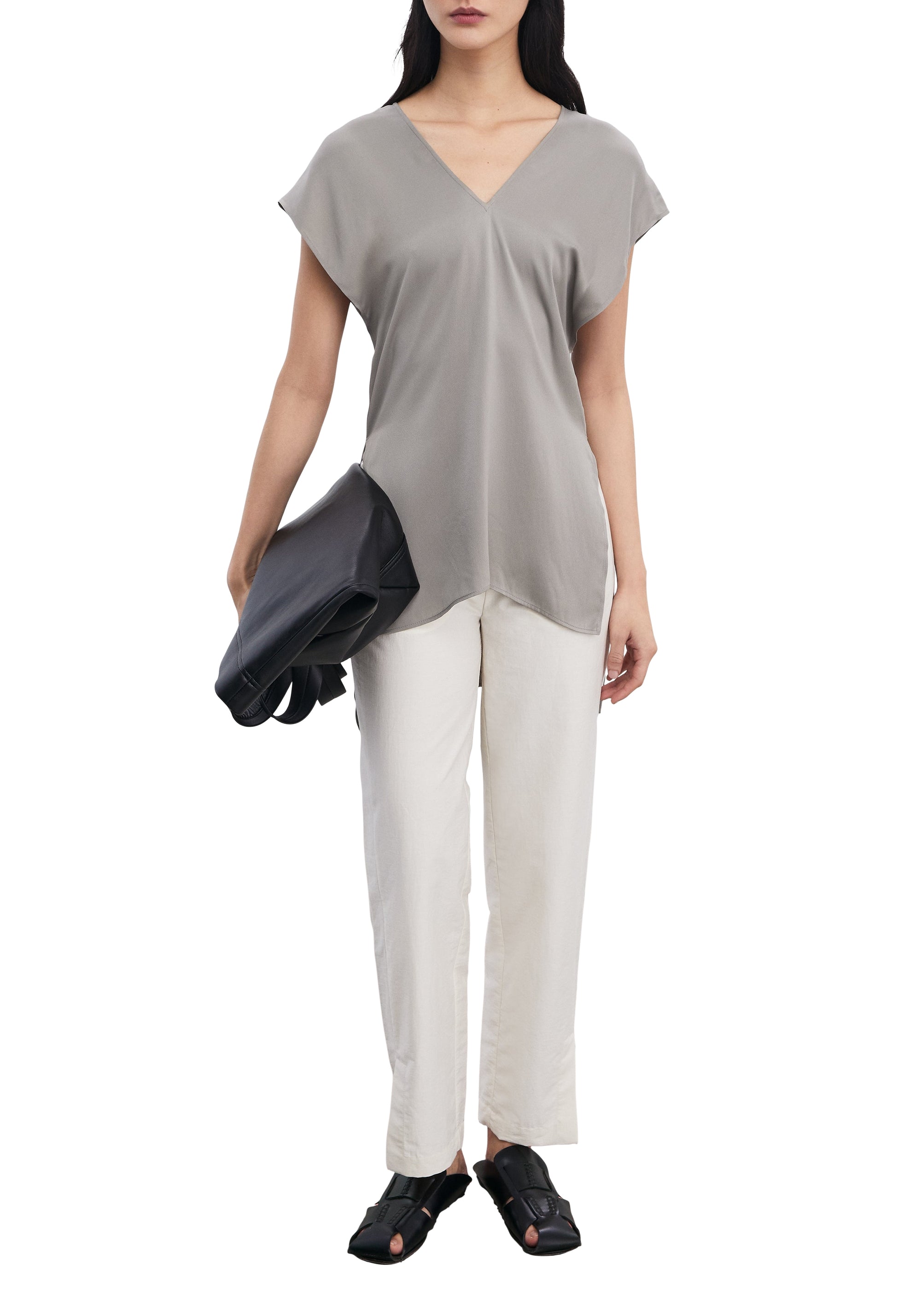 T-shirt Salomé sans manches - Dove