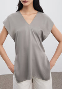 T-shirt Salomé sans manches - Dove