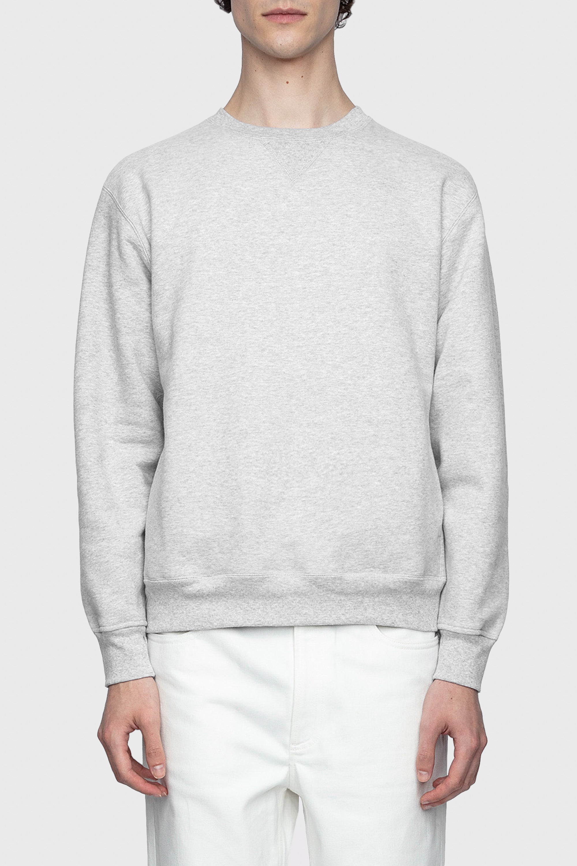 Sam Cana unisex cotton sweatshirt - China light grey