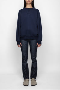 Sweatshirt unisexe Sam en coton - Noir