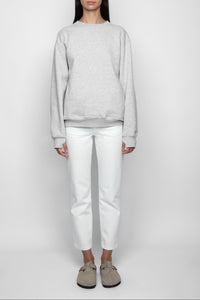 Sweatshirt unisexe Sam en coton - Gris Chine Clair