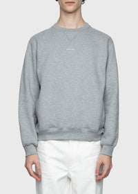 Sam unisex cotton sweatshirt - China & Milk grey