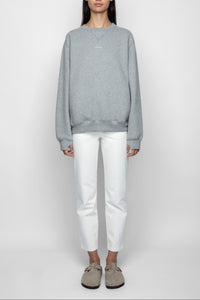 Sweatshirt unisexe Sam en coton - Gris Moyen Chine