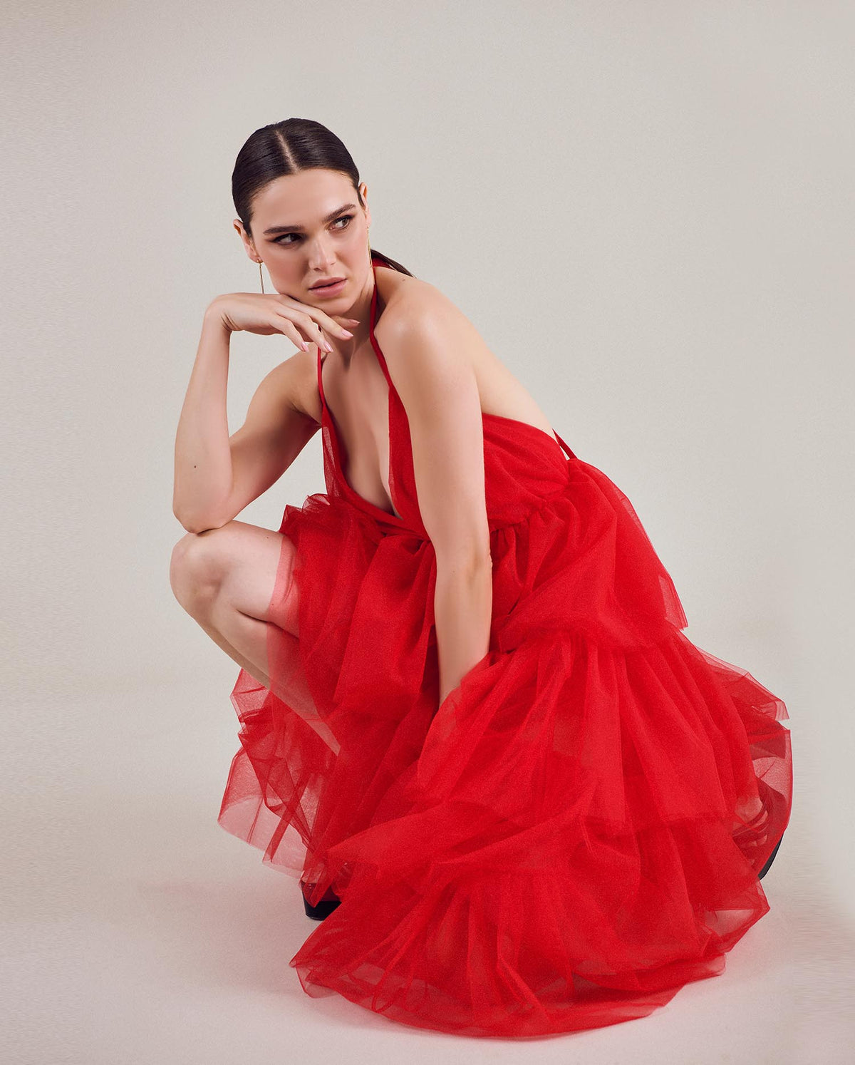 Poppy Red / Robe Samra