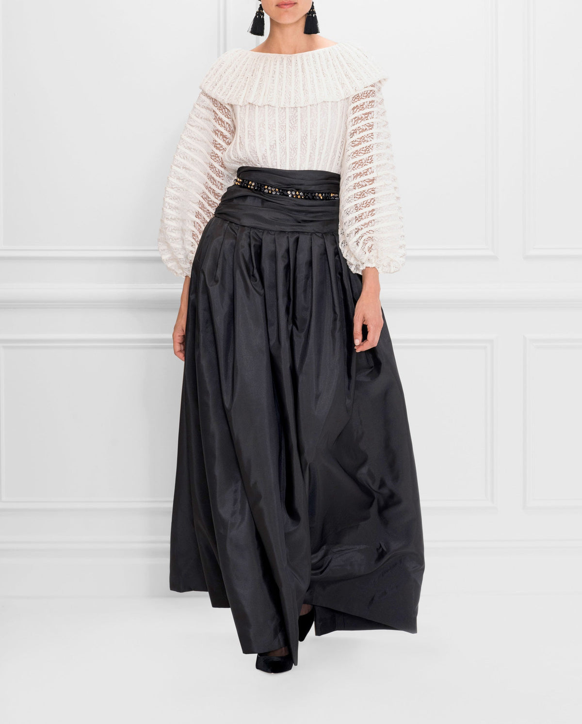Blouse Samya en dentelle - White