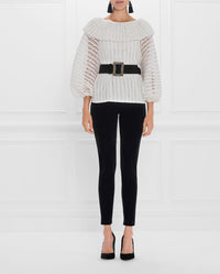 Blouse Samya en dentelle - White