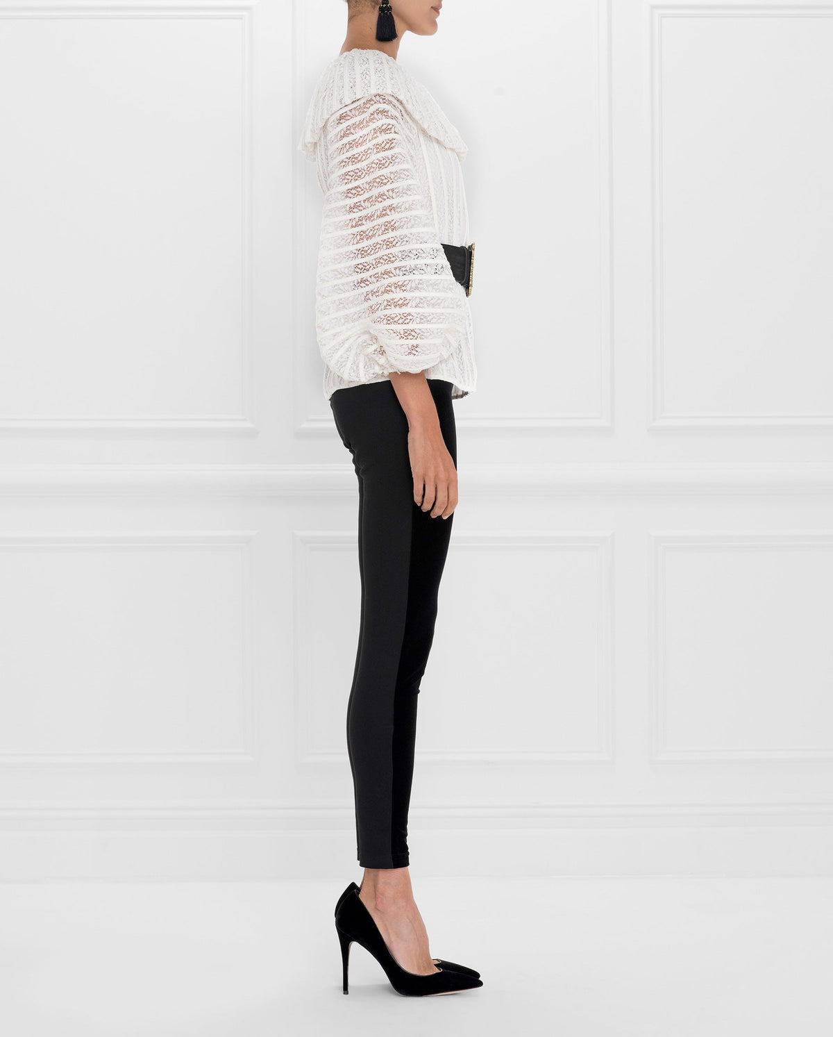 Blouse Samya en dentelle - White